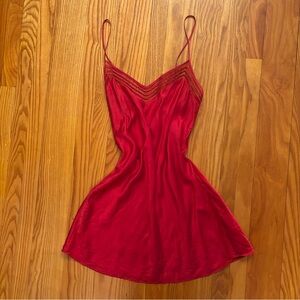❤️‍🔥 Vintage Victoria’s Secret 100% Silk Mini Slip Dress - M - True Y2K VS ❤️‍🔥